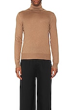 Saint Laurent Sweater in Camel Clair, view 3, click to view large image.