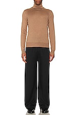 Saint Laurent Sweater in Camel Clair, view 4, click to view large image.