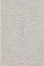 Saint Laurent Champion Hoodie in Gris Chine, view 3, click to view large image.