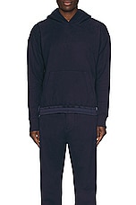 Saint Laurent Hoodie in Marine, view 4, click to view large image.
