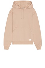 Saint Laurent Oversized Hoodie in Nude Rose, view 1, click to view large image.