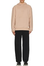 Saint Laurent Oversized Hoodie in Nude Rose, view 5, click to view large image.