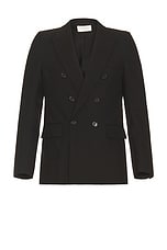 Saint Laurent Veste in Noir, view 1, click to view large image.