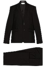Saint Laurent Classic Suit in Black, view 1, click to view large image.