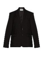 Saint Laurent Classic Suit in Black, view 2, click to view large image.