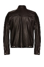 Saint Laurent Classic Jacket in Black, view 2, click to view large image.