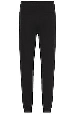 Saint Laurent Old School Sweatpants in Black, view 2, click to view large image.