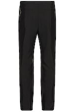 Saint Laurent Pantalons Taille Hau in Noir, view 2, click to view large image.