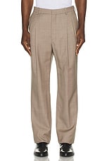 Saint Laurent Pantalon in Taupe Beige, view 4, click to view large image.