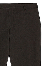 Saint Laurent Classic Trouser Relaxed in Black, view 3, click to view large image.