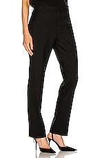 Saint Laurent Classic Trouser Relaxed in Black, view 2, click to view large image.