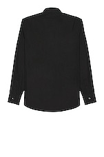 Saint Laurent Dress Shirt in Noir, view 2, click to view large image.