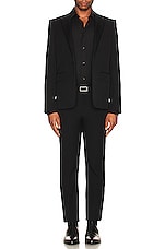 Saint Laurent Dress Shirt in Noir, view 4, click to view large image.