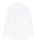 Saint Laurent Dress Shirt in Blanc, view 1, click to view large image.