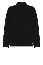 Saint Laurent Oversize Chemise in Noir, view 2, click to view large image.