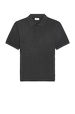 Saint Laurent Polo in Grey, view 1, click to view large image.