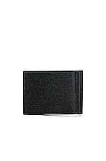 Saint Laurent YSL Wallet in Nero, view 2, click to view large image.