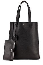 Saint Laurent YSL Shopping Bag in Nero, view 1, click to view large image.