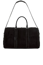 Saint Laurent Monogramme Duffle in Black, view 5, click to view large image.