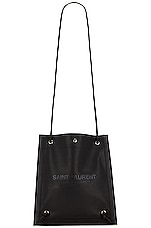 Saint Laurent Universite Crossbody Bag in Black, view 1, click to view large image.