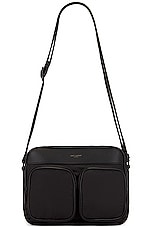 Saint Laurent New Camera Bag in Black, view 1, click to view large image.