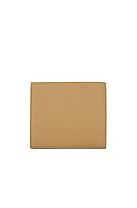 Saint Laurent East West Wallet in Teak Wood, view 2, click to view large image.