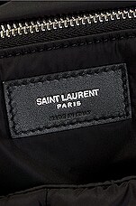 Saint Laurent Puffer Bag in Black, view 5, click to view large image.