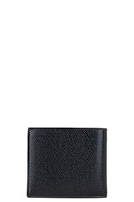 Saint Laurent Ysl Wallet in Nero & Nero, view 2, click to view large image.