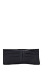 Saint Laurent Ysl Wallet in Nero & Nero, view 4, click to view large image.