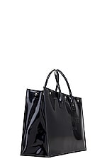 Saint Laurent Tote Bag in Nero, view 3, click to view large image.