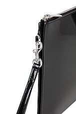 Saint Laurent Ysl Ipad Holder in Nero, view 6, click to view large image.