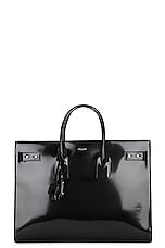Saint Laurent Ysl Slim Bag in Nero, view 2, click to view large image.