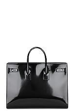 Saint Laurent Ysl Slim Bag in Nero, view 3, click to view large image.