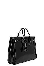 Saint Laurent Ysl Slim Bag in Nero, view 4, click to view large image.