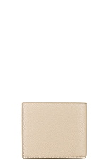 Saint Laurent Ysl Wallet in Greyish Brown, view 2, click to view large image.