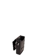 Saint Laurent Ysl Solferino Phone Case Bag in Nero, view 4, click to view large image.