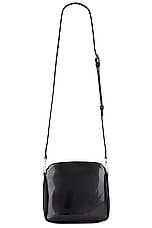 Saint Laurent Toy Shopping Bag in Nero, view 2, click to view large image.