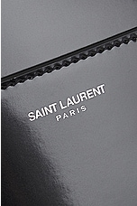 Saint Laurent Toy Shopping Bag in Nero, view 6, click to view large image.