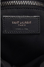 Saint Laurent City New Came Bag in Nero, view 5, click to view large image.