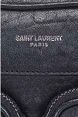 Saint Laurent City New Came Bag in Nero, view 6, click to view large image.