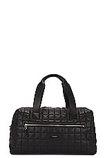 Saint Laurent Nuxx L Duffle Bag in Nero, view 2, click to view large image.