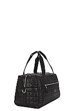 Saint Laurent Nuxx L Duffle Bag in Nero, view 4, click to view large image.