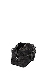 Saint Laurent Nuxx L Duffle Bag in Nero, view 5, click to view large image.