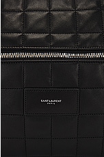 Saint Laurent Nuxx L Duffle Bag in Nero, view 7, click to view large image.