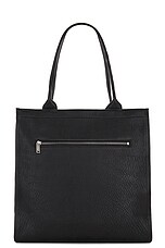 Saint Laurent Sac Cabas Bag in Nero, view 2, click to view large image.