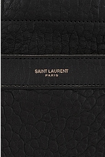 Saint Laurent Sac Cabas Bag in Nero, view 6, click to view large image.