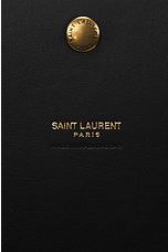 Saint Laurent Tote Bag in Nero, view 5, click to view large image.