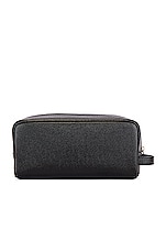 Saint Laurent Cosmetic Pouch in Black, view 2, click to view large image.