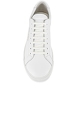 Saint Laurent Andy Sneaker in White, view 4, click to view large image.