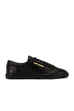 Saint Laurent Andy Sneaker in Black, view 1, click to view large image.